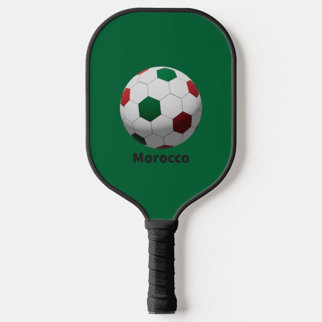 Morocco Soccer Pickleball Paddle (Front)