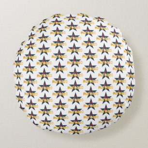 Morocco: Star of Heritage and Modernity Round Pillow