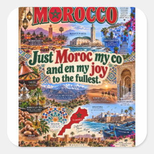 Morocco Sticker