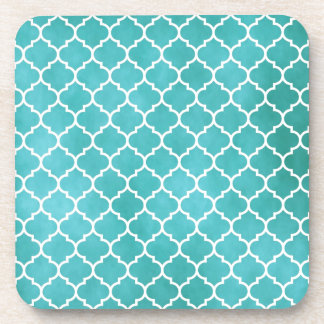 MOROCCO TEAL COASTER