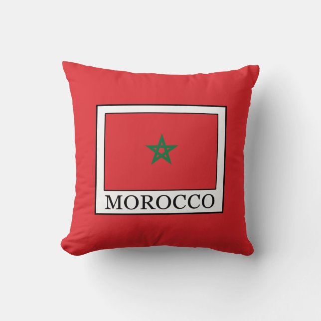 Morocco Throw Pillow (Front)