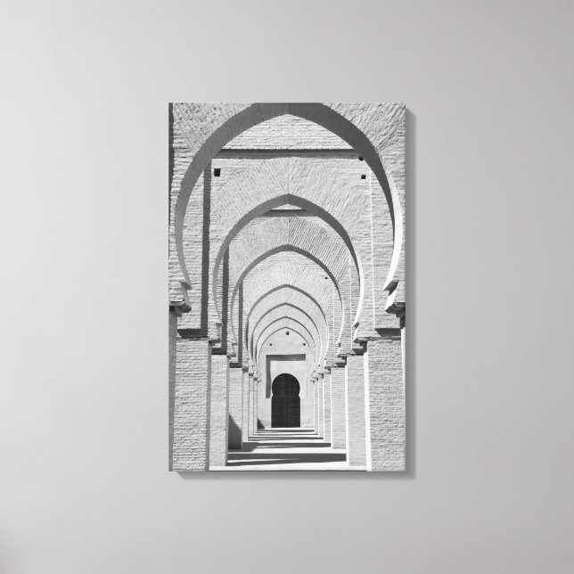 MOROCCO, Tizi, N, Test Pass Road, TIN MAL: Canvas Print (Front)