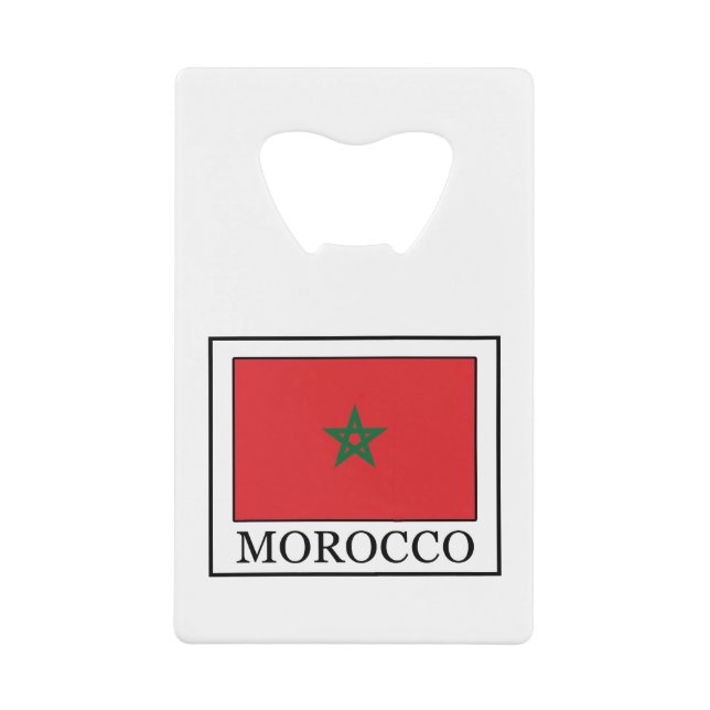 Morocco Wallet Bottle Opener (Front)