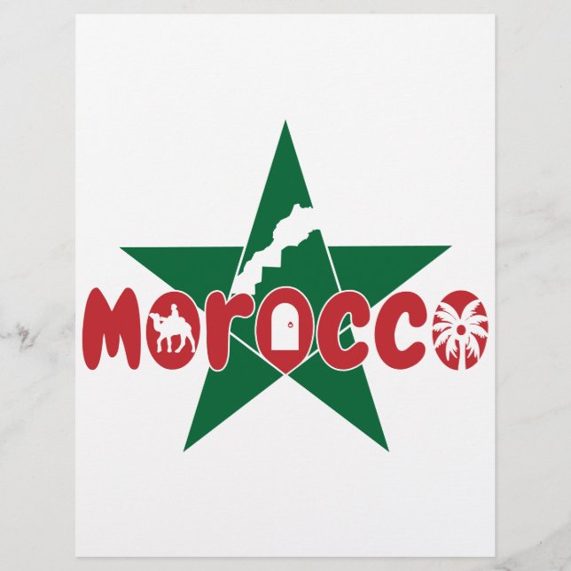 Morocco: Where Heritage Shines Modern Flyer (Front)