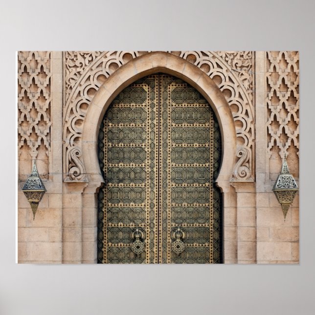Moroccon door poster (Front)