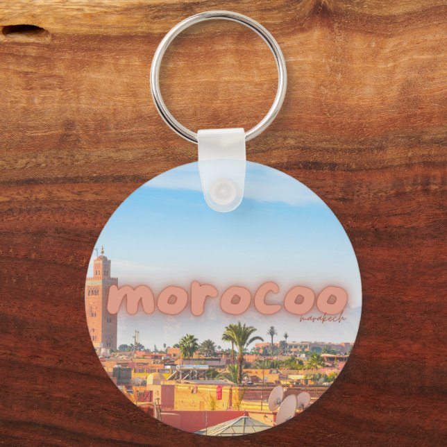 morocoo key door keychain (Front)