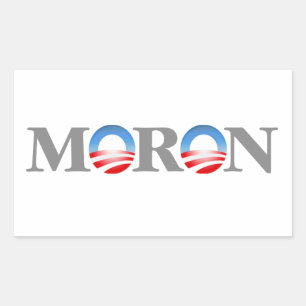 Moron Sticker
