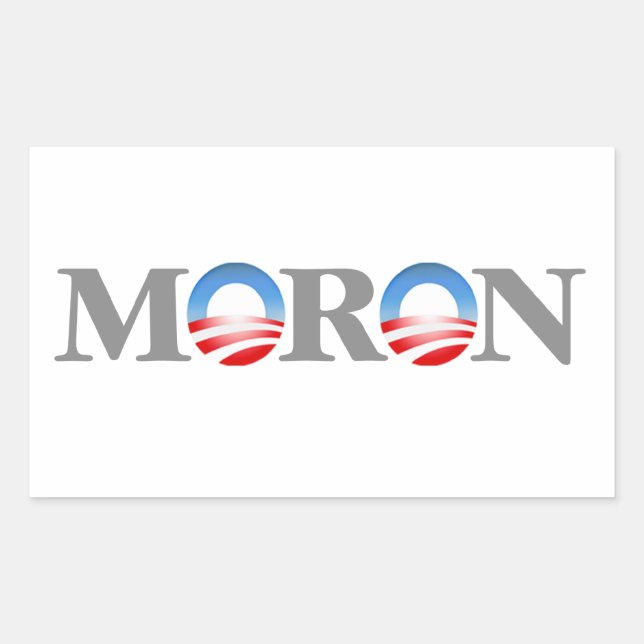 Moron Sticker (Front)