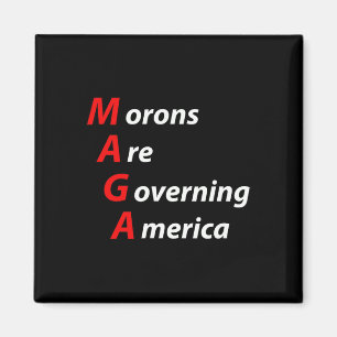 Morons Are Governing America Anti Trump Political Magnet