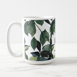 Morphing Mug 15 oz - Leaves & Nature Patterns