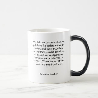 Morphing Mug - An Official Rebecca Walker product