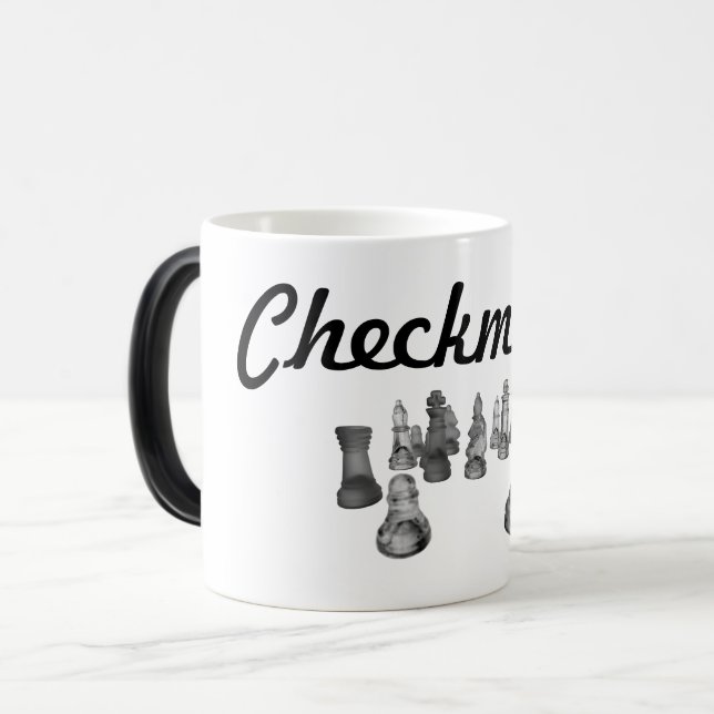 Morphing Mug Checkmate (Front Left)