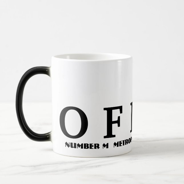 Morphing Mug / coffee Mug /#mmetropolim (Left)