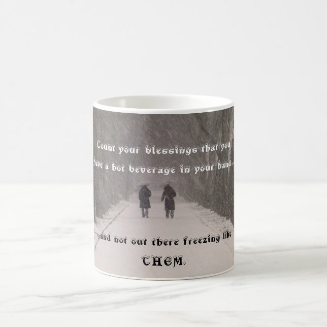 Morphing Mug! [Count Your Blessings] Magic Mug (Center)