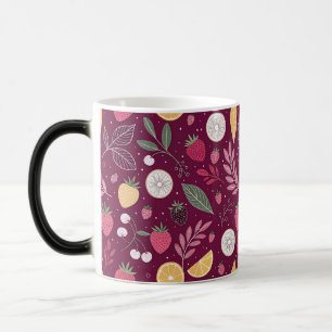 Morphing Mug – Hidden Fruit Pattern by JoyCrys