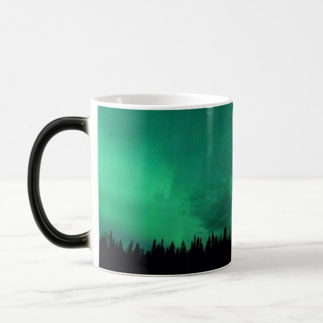 Morphing Northern Lights Mug (Left)