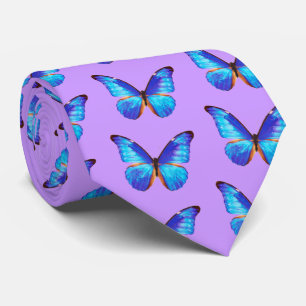 Morpho Butterfly Tie