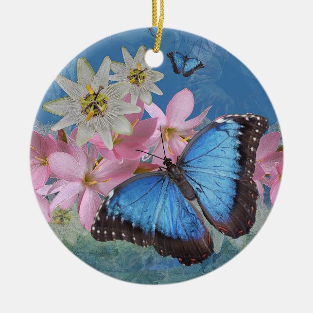 Morpho Magic Ornament (Front)