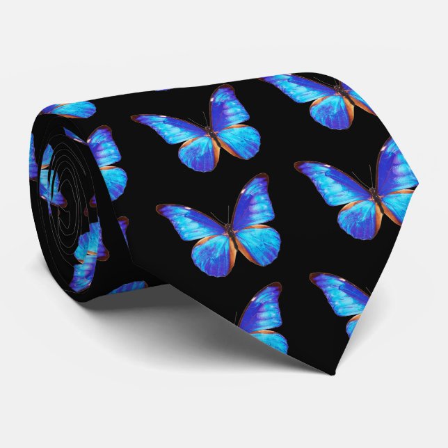 "Morpho" Tie (Rolled)