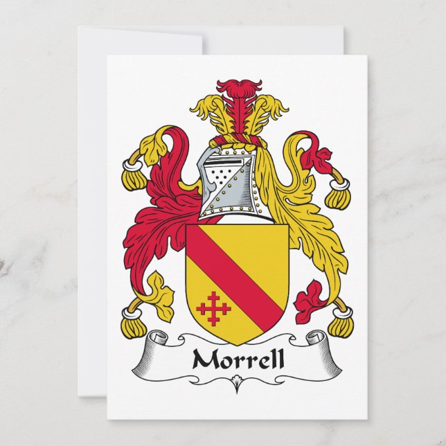 Morrell Family Crest (Front)