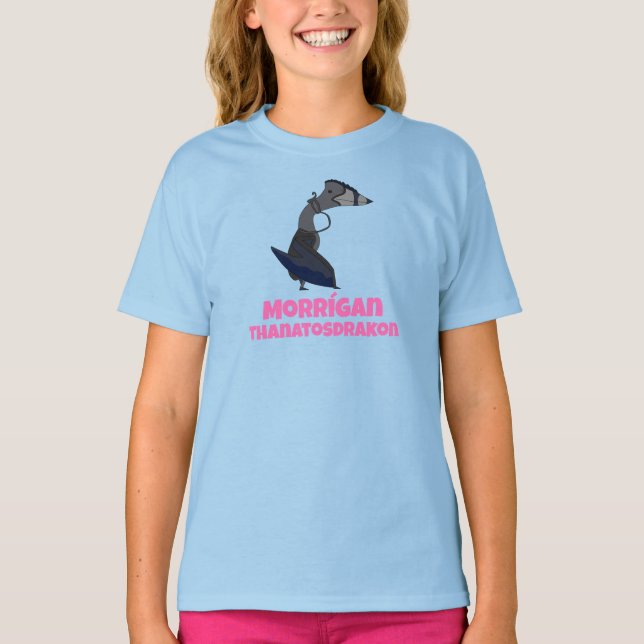 Morrigan the Thanatosdrakon tee (Front)