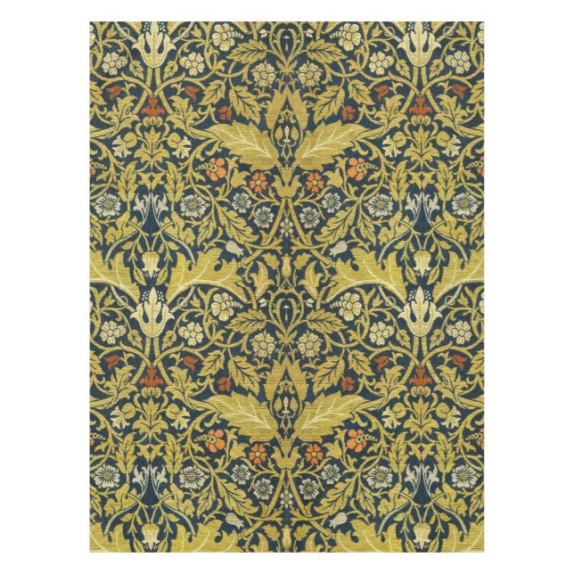 Morris Acanthus Leaves Twining Stem Flowers Carpet Tablecloth (Front)