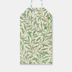 Morris - Antique willow leaves & Branches Pattern Gift Tags