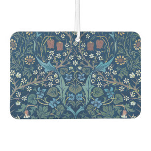 Morris Blue Background Vintage Blackthorn Pattern Air Freshener
