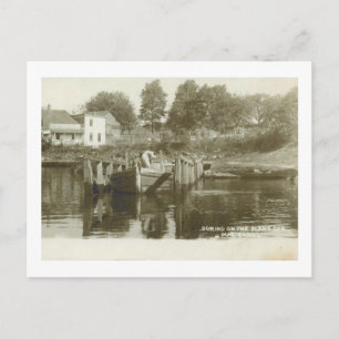 Morris Canal, New Jersey Vintage Postcard