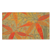 Morris & Co. Bamboo Pattern Godwin Orange & Sage