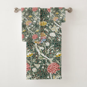 Morris Cray Vintage Blossom Design Floral Vert