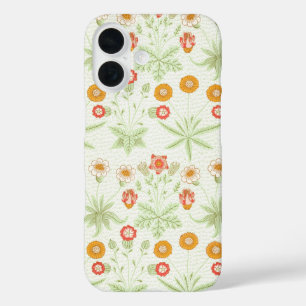 Morris Daisy, Classic Victorian Floral Pattern iPhone 16 Case