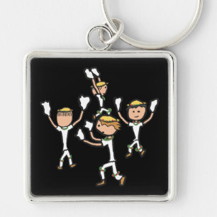 Morris Dancing Keychain