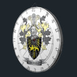 Morris Family Crest Coat of Arms Dartboard<br><div class="desc">Morris family crest,  Welsh Morris coat of arms. Unique gifts for men with Morris surname,  affordable gifts for women with Morris last name.</div>