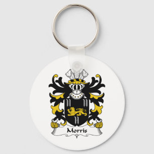 Morris Family Crest Keychain