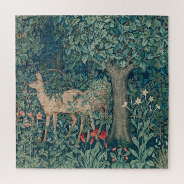 Morris Forest Deer Jigsaw Puzzle (Vertical)
