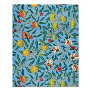 Morris - Four Fruits, popular pattern, Poster
