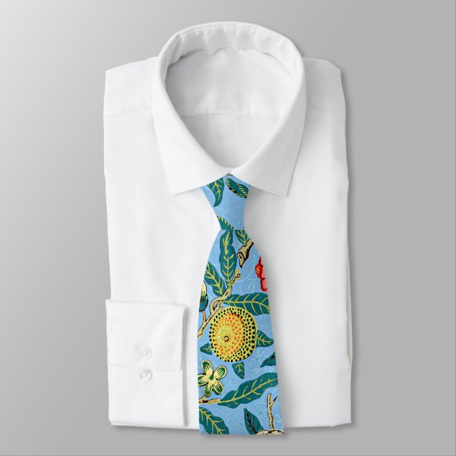 Morris - Four Fruits, popular pattern, Tie (Tied)