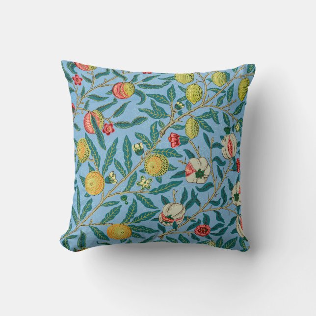 Morris - Four Fruits Throw Pillow (Front)