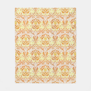 Morris Golden Bough: Classic Botanical Elegance Fleece Blanket