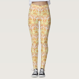 Morris Golden Bough: Classic Botanical Elegance Leggings