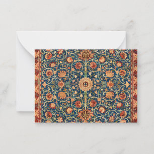 Morris - Holland Park, vintage carpet design Card