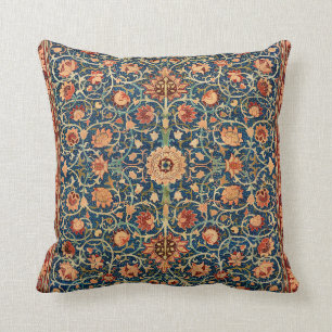 Morris - Holland Park, vintage carpet design Throw Pillow