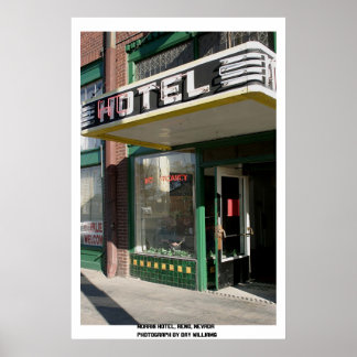 Morris Hotel, Reno, Nevada Poster