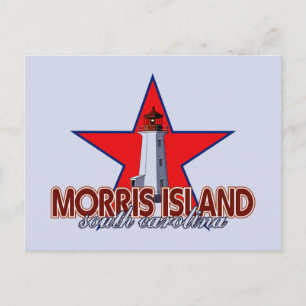 Morris Island Lighthouse Postcard