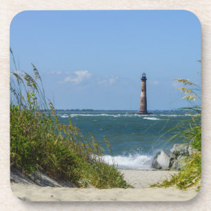 Morris Island Lighthouse Walkway Coaster