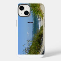 Morris Island Lighthouse Walkway iPhone Case