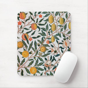 Morris Light Background Antique Pomegrana Pattern Mouse Pad