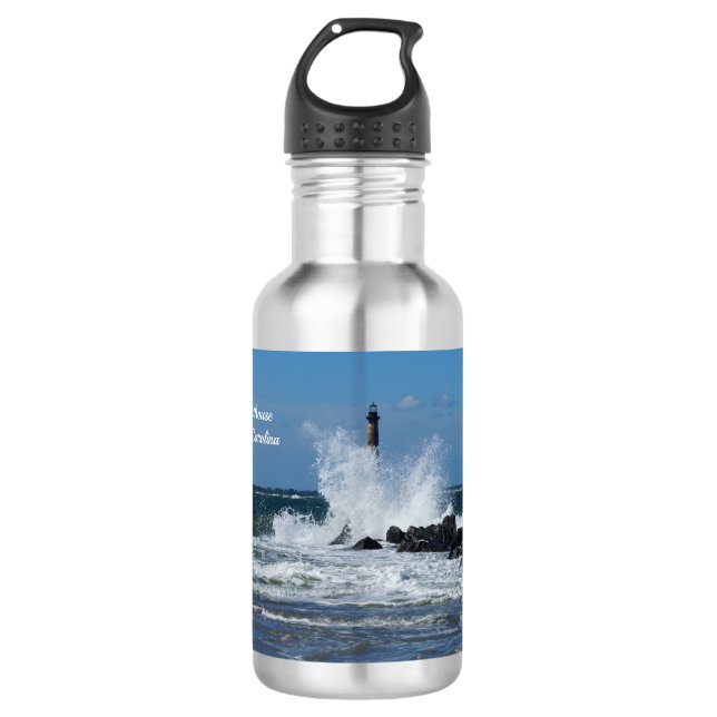 Morris Lighthouse Splash Water Bottle (Front)