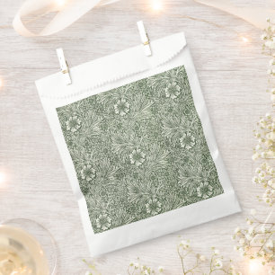 Morris Marigold Vintage 1875 Green Floral Flower Favour Bag